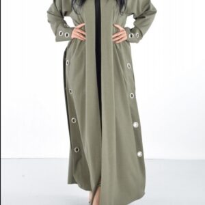 Nawaem abaya set-- Sage