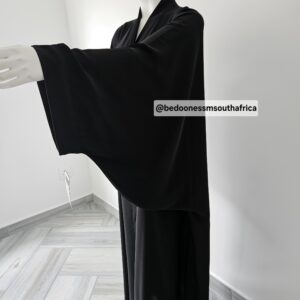 BP Bedoon Essm Batwing Abaya Korean Neda