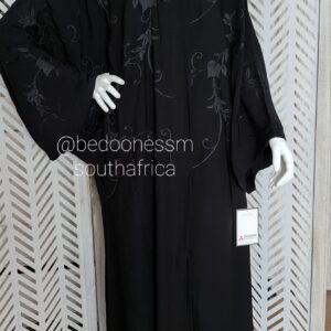 Bedoon Essm Korean Neda Black Embroidery Set