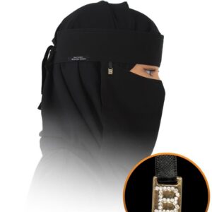 33cm Bedoon Essm Swarovski B elasticated tie up