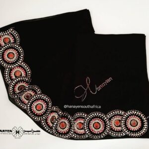 HS40 Red, Gold and Aurore Gemstones and Swarovski Crystals