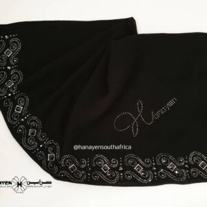 HS28 Black Swarovski Crystals and Gemstone