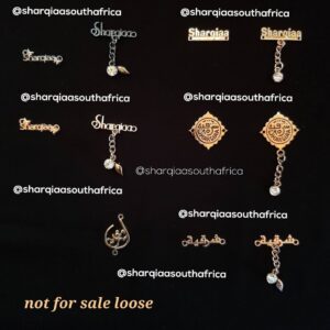 scarf with charm