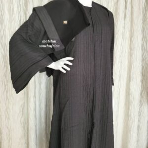 as08 Textured charcoal grey with black cording 52 60 62