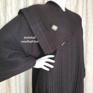 as01 Textured black on black set 56 60