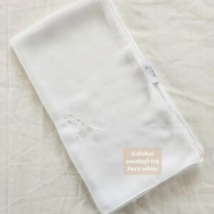 Chiffon Pure White