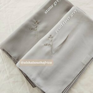 Chiffon- Stone grey| pearl river grey