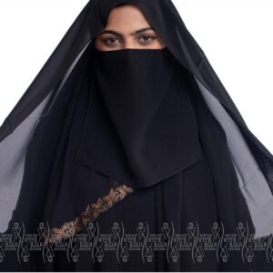 Al Shal litham/half niqab 21/25cm Elastic