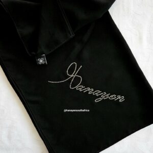 HS11 English silver grey Swarovski crystal logo