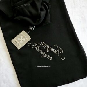 HS18 English silver grey Swarovski crystal logo