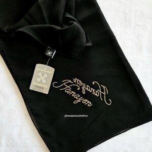 HS19 English Gold Swarovski crystal logo