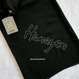 HS23 English Silver grey Swarovski crystal logo