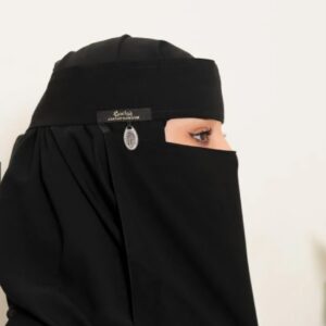 21cm charm niqab tie up
1 extended elastic velcro