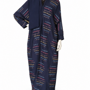 Bedoon Essm Navy Blue Multi Aztec Set (Secondline)