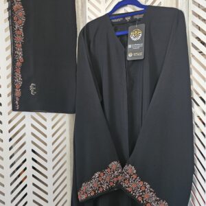 Sharqiaa Abaya Set cuff embellishments