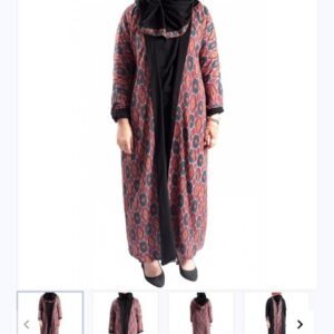 Bedoon Essm Reversible Hoodie Abaya Set (Secondline)