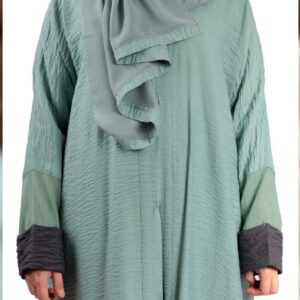 Bedoon Essm Sea Green Crinkle Set (Secondline)