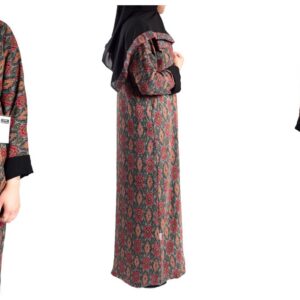 Bedoon Essm Reversible Hoodie Abaya Set (Secondline)