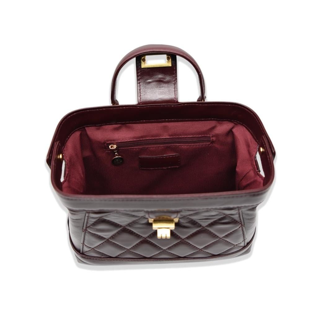 Sharqiaa Farihan Handbag Burgundy - Image 2