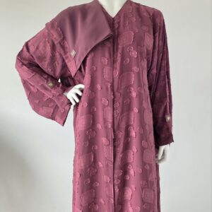 Sharqiaa Self Printed Set Burnt Rose