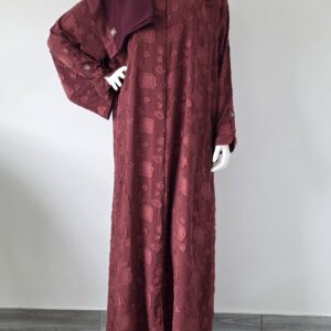 Sharqiaa Self Printed Set Burnt Umber