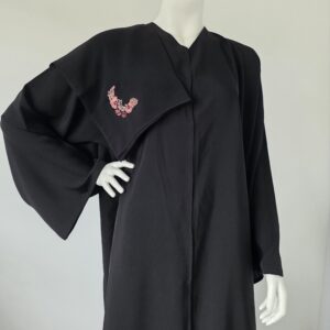 Sharqiaa Abaya set Embroidery/Swarovski [Blush, Coral, Maroon]