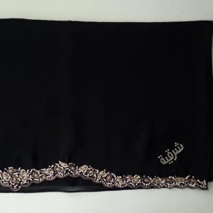 Sharqiaa Embroidery-Swarovski Scarf - blush/mauve