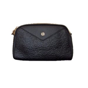 Sharqiaa Sling Bag Laser Calligraphy Black
